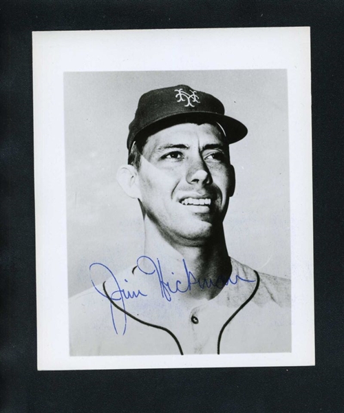 1962-66 New York Mets JIM HICKMAN (JLH) Vintage Wire Photo