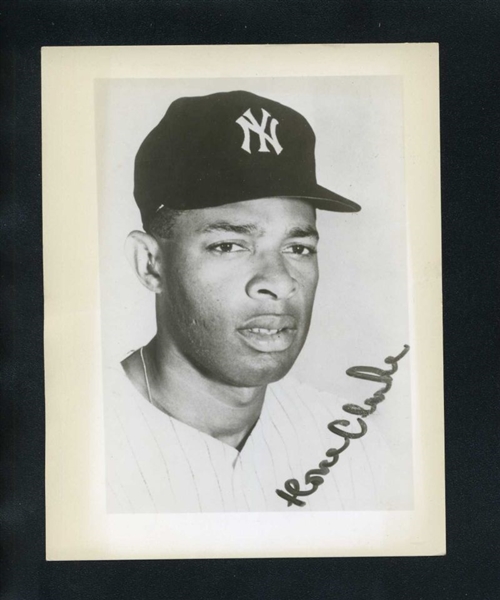 1965-74 New York Yankees HORACE CLARKE Vintage Wire Photo