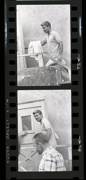 Lot of (2) 1962 RICHARD CHAMBERLAIN Arrives Original 35mm Photo Negatives