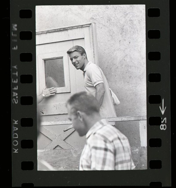 Lot of (2) 1962 RICHARD CHAMBERLAIN Arrives Original 35mm Photo Negatives