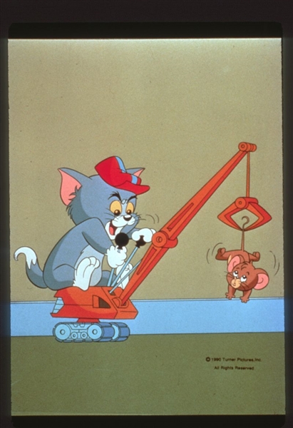 1990s TOM & JERRY In TOM AND JERRY KIDS SHOW Original 35mm Slide Transparency