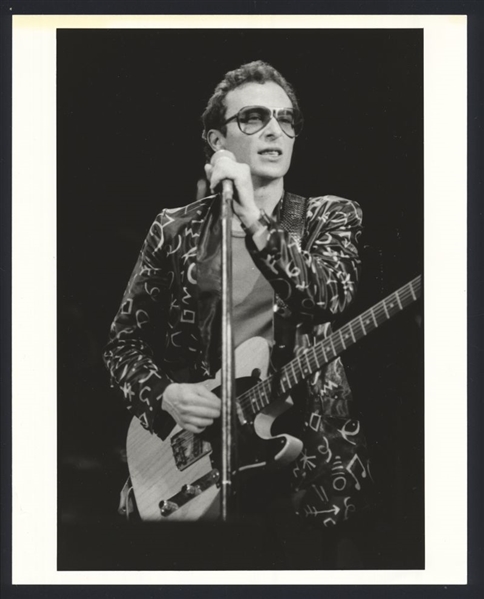 1970s GRAHAM PARKER Original Photo THE RUMOUR NEW WAVE BAND FRONT MAN hdp