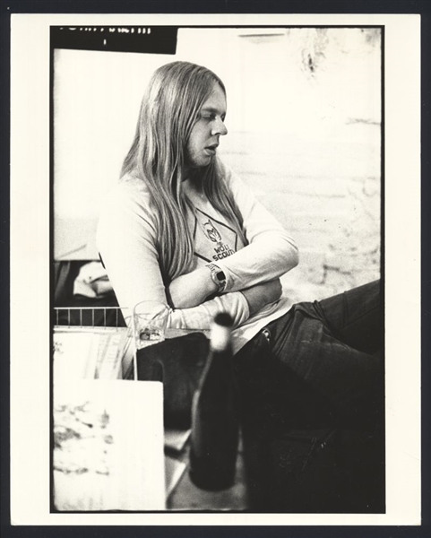 1970s YES Rick Wakeman Original Photo BRITISH PROGRESSIVE ROCK BAND hdp