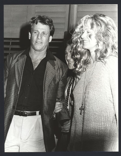 1988 FARRAH FAWCETT & RYAN O'NEAL Photo PRETTY CHARLIE'S ANGELS STAR hdp
