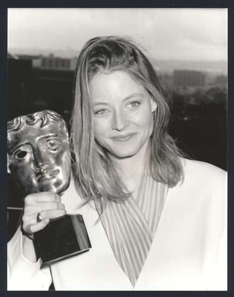 1992 JODIE FOSTER Photo SILENCE OF THE LAMBS ACTRESS hdp