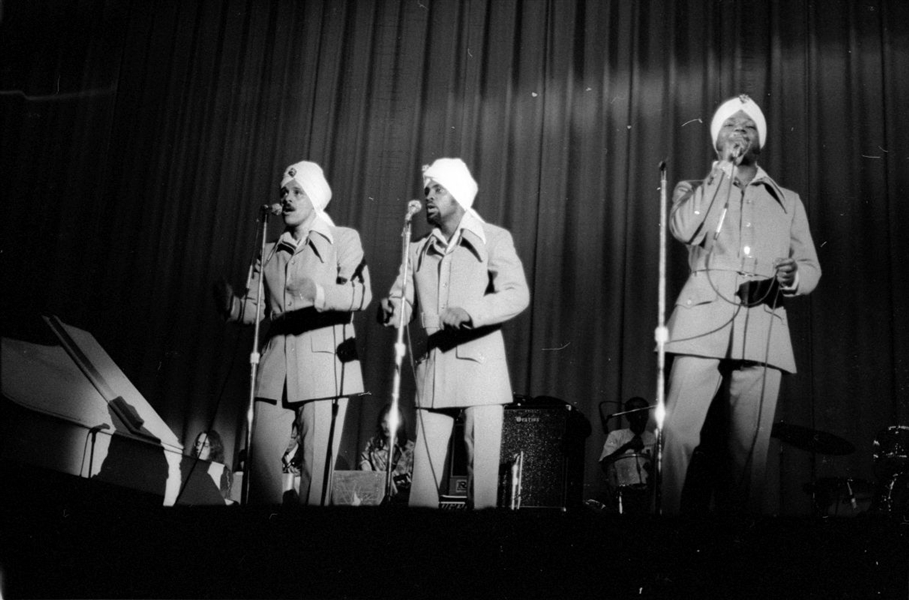 1960s THE TURBANS Original 35mm Photo Negative DOO-WOP VOCAL GROUP bn