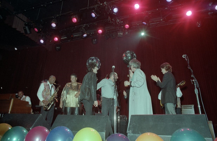 Lot (2) 1997 THE ROLLING STONES Live On Stage Original 35mm Photo Negatives bn