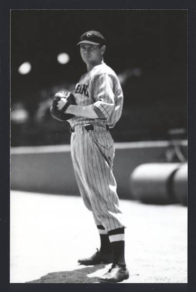 RALPH WINEGARNER Real Photo Postcard RPPC 1934-36 Indians George Burke 