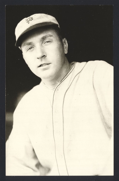 PHIL COLLINS Real Photo Postcard RPPC 1929-32 Phillies George Burke 