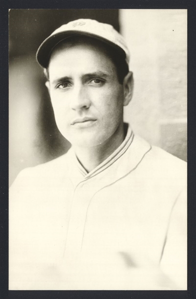 ED HOLLEY Real Photo Postcard RPPC 1932 Philadelphia Phillies George Burke 