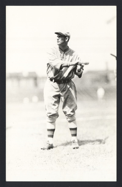 DON HURST Real Photo Postcard RPPC 1929-32 Philadelphia Phillies George Burke 