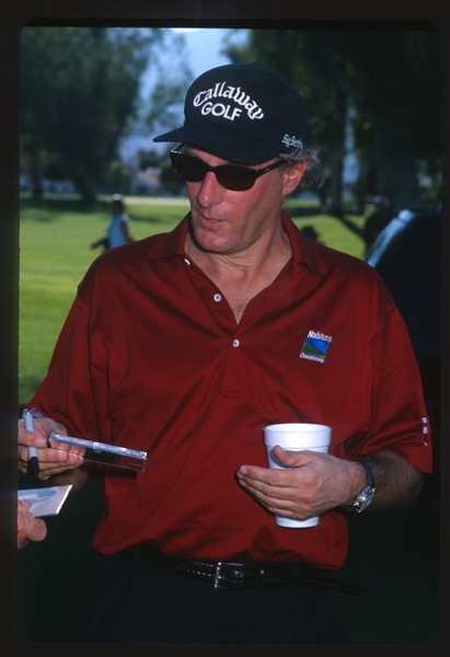 2001 MICHAEL BOLTON Celebrity Golf Original 35mm Slide Transparency