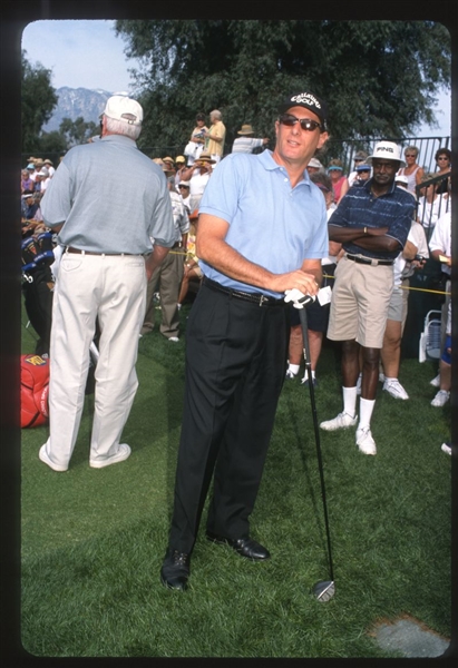 2001 MICHAEL BOLTON Celebrity Golf Original 35mm Slide Transparency