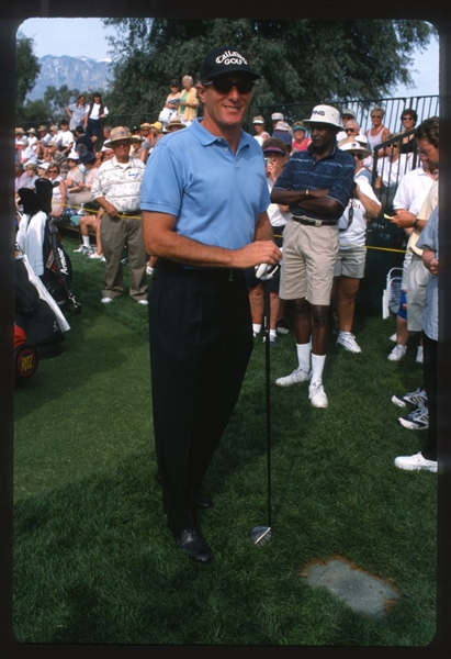 2001 MICHAEL BOLTON Celebrity Golf Original 35mm Slide Transparency