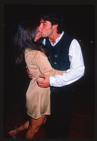 1995 YASMINE BLEETH & RICKY PAULL GOLDIN Original 35mm Slide Transparency