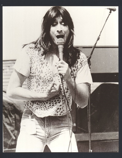 STEVE PERRY ca 1980s Live On Stage Photo JOURNEY ROCK LEGEND THE VOICE nb