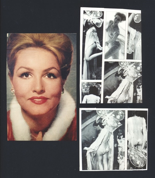 Lot of (3) JULIE NEWMAR ca 1960s Photos BATMAN'S CATWOMAN nb