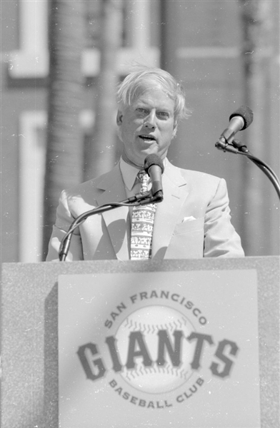 Lot of (2) 2000 PETER MAGOWAN Willie Mays Statue Dedication 35mm Negatives bn