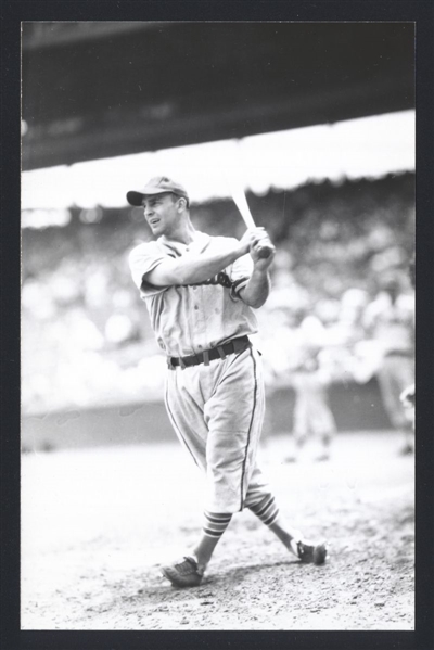 ANDY SEMINICK Real Photo Postcard RPPC 1946 Philadelphia Phillies George Burke 