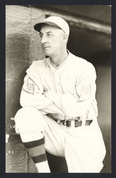 BURT SHOTTON Real Photo Postcard RPPC 1931-32 Phillies George Burke 