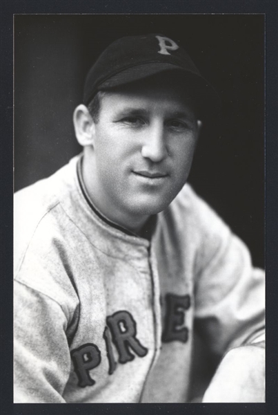 JIM TOBIN Real Photo Postcard RPPC 1937 Pittsburgh Pirates George Burke 