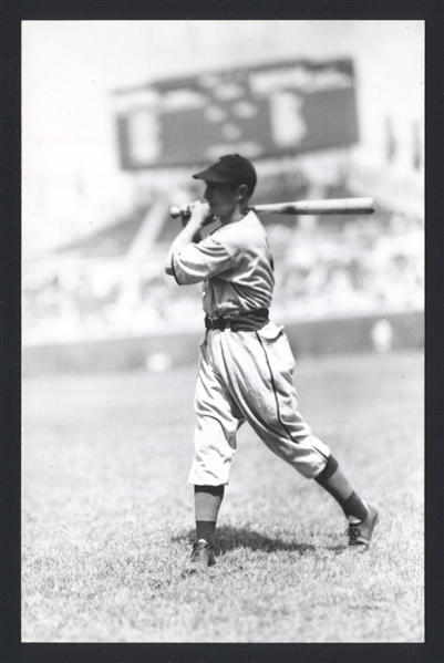 PAUL WANER Real Photo Postcard RPPC 1937-38 Pittsburgh Pirates George Burke 