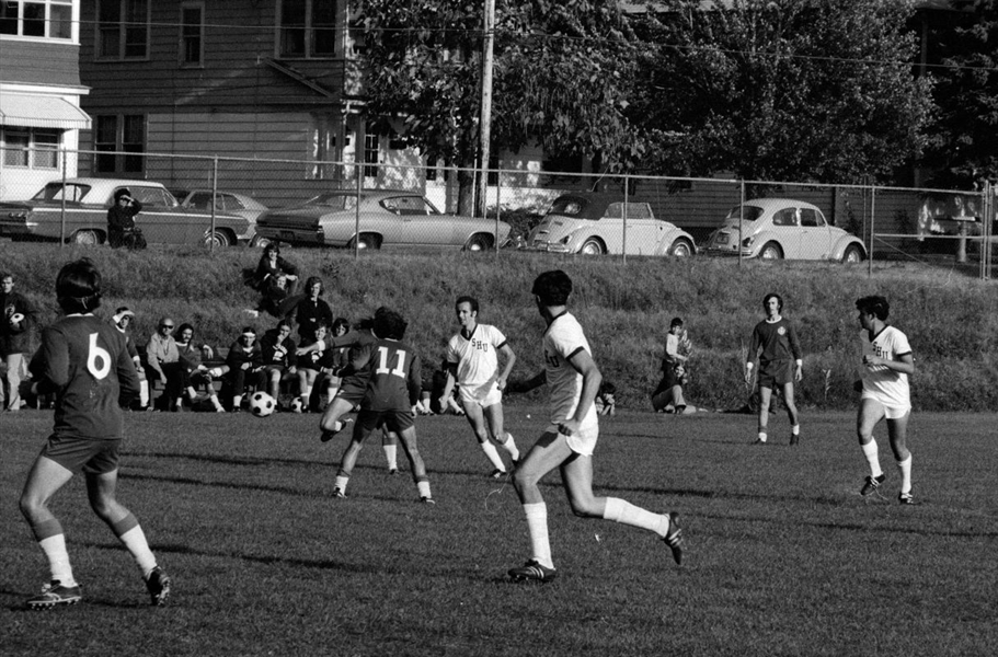 Lot of (6) 1970s SHU SOCCER PRACTICE Original 35mm Photo Negatives bn