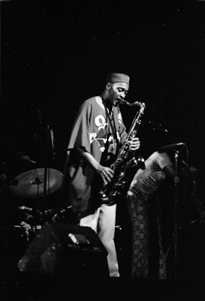 1971 GEORGE ADAMS Original 35mm Photo Negative JAZZ SAXOPHONIST bn