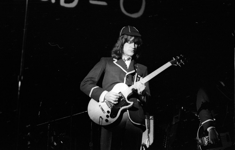 1970s DAVE DAVIES Original 35mm Photo Negative THE KINKS LEAD GUITAR bn