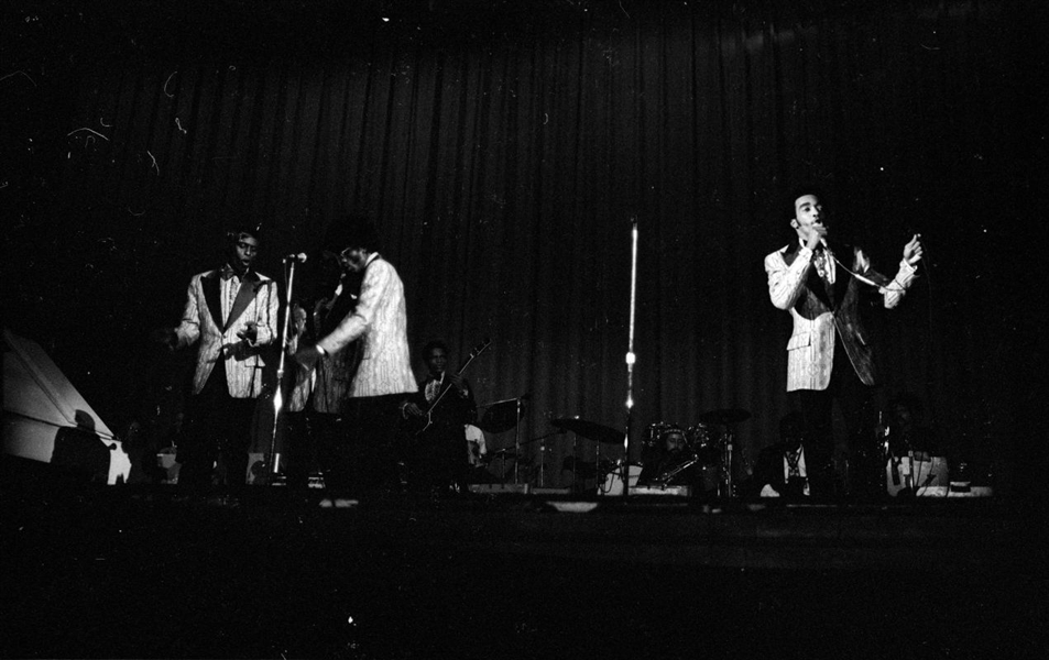 1960s THE STUDENTS Original 35mm Photo Negative DOO-WOP VOCAL GROUP bn