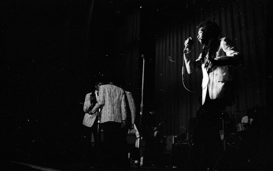 1960s THE STUDENTS Original 35mm Photo Negative DOO-WOP VOCAL GROUP bn