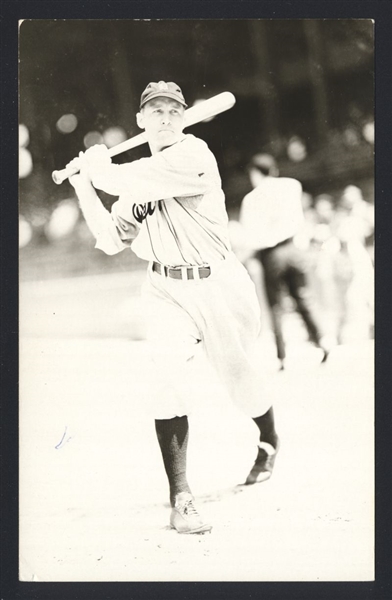 FRED DIXIE WALKER Real Photo Postcard RPPC 1938 Detroit Tigers George Burke 