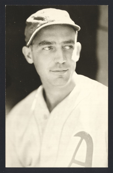 RABBIT WARSTLER Real Photo Postcard RPPC 1934-36 Athletics George Burke 