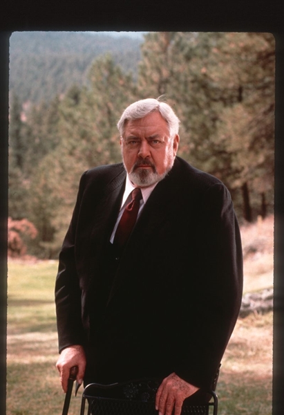 1993 RAYMOND BURR On PERRY MASON Original 35mm Slide Transparency PERRY MASON