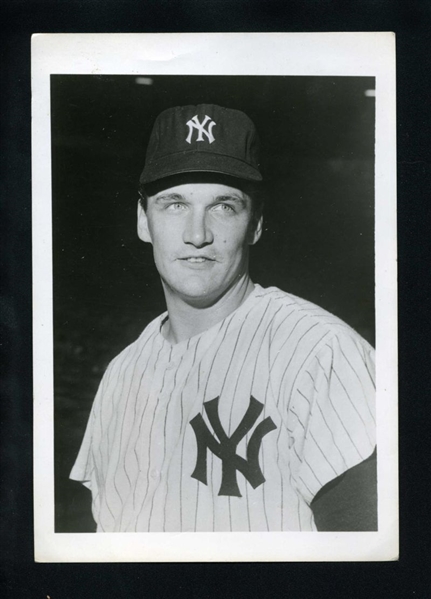 1967-68 New York Yankees STEVE D BARBER Original Photo