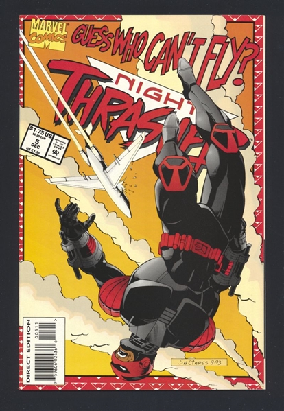 Night Thrasher #5 VF/NM 1993 Marvel Comic Book