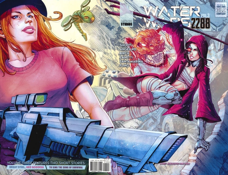 Water Wars: 2288 #3/B NM 2021 Earth Dog Studios Wraparound Cover Comic Book