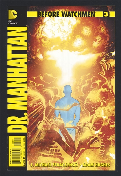 Before Watchmen: Dr. Manhattan #3 VF 2012 DC Adam Hughes Comic Book