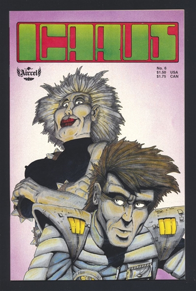 Icarus (Aircel) #6 VF 1987 Aircel Barry Blair Dave Cooper Comic Book