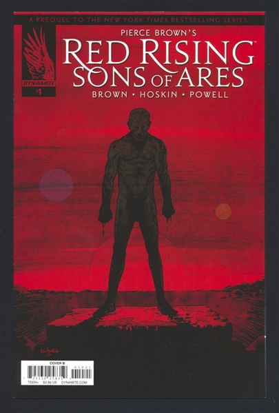 Pierce Brown's Red Rising Sons of Ares #1/B VF/NM 2017 