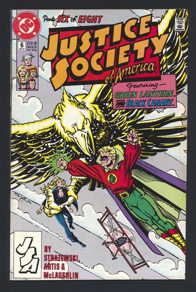 Justice Society of America (Mini-Series) #6 VG 1991 DC Comic Book