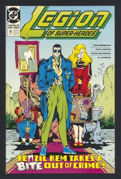 Legion of Super-Heroes (4th Series) #11 NM 1990 DC Comic Book