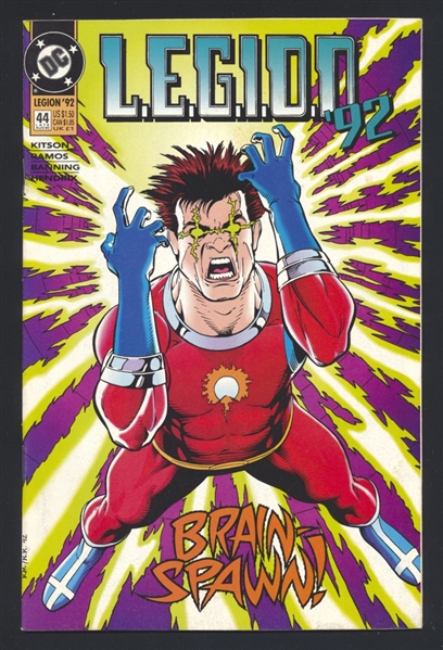 L.E.G.I.O.N. #44 NM 1992 DC Comic Book