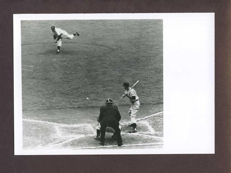 WHITEY FORD vs EDDIE WAITKUS 1950 World Series Yankees vs Phillies Photo HOF