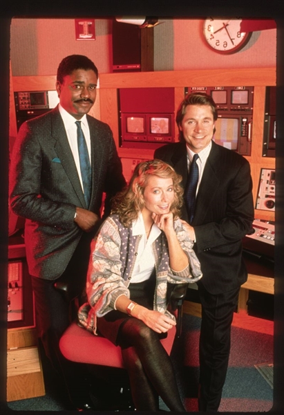 BILL MACATEE, ROBIN YOUNG & KENNETH WALKER On USA TODAY Hosts Original Slide