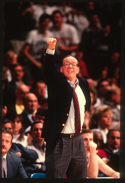 1990 Syracuse JIM BOEHEIM Original 35mm Slide Transparency