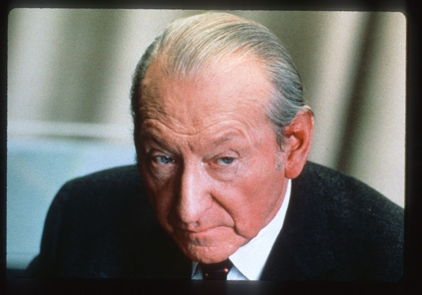 1988 KURT WALDHEIM In THE MAN WHO LIVED A LIE Original 35mm Slide Transparency