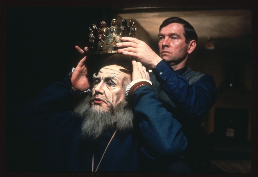 1977 ALBERT FINNEY & TOM COURTENAY In THE DRESSER Original 35mm Slide