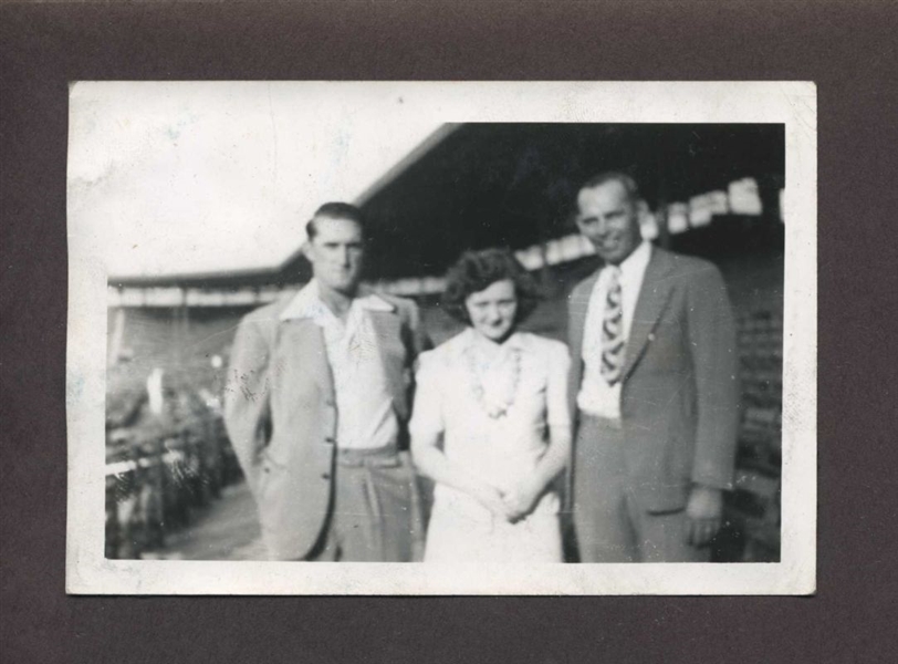 BOSTON RED SOX Players Original 1941 Snapshot Photo