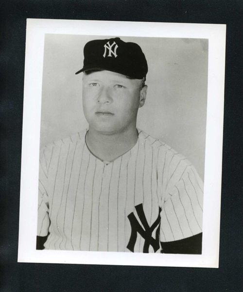 HAL RENIFF New York Yankees 1967 Team Issue Photo Team Issued